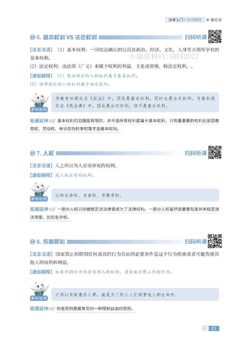 法考入门名词解释-理论法_法考真题相关_名词解释篇_讲义