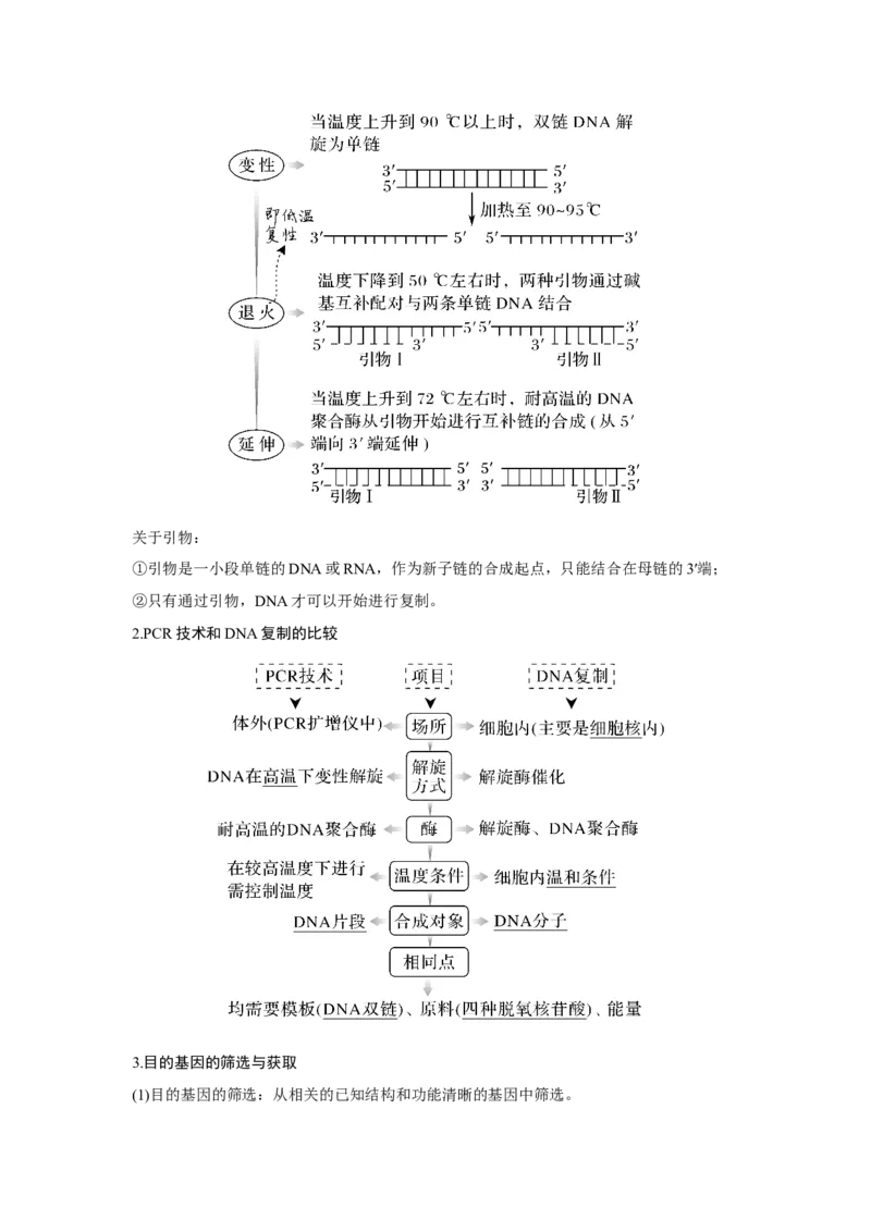 第35讲　基因工程_新高考复习资料_2023年新高考复习资料_一轮复习_2023年新高考大一轮复习讲义_2023年高考生物一轮复习讲义（新人教新高考）_赠补充习题_Word版题库第七~十单元