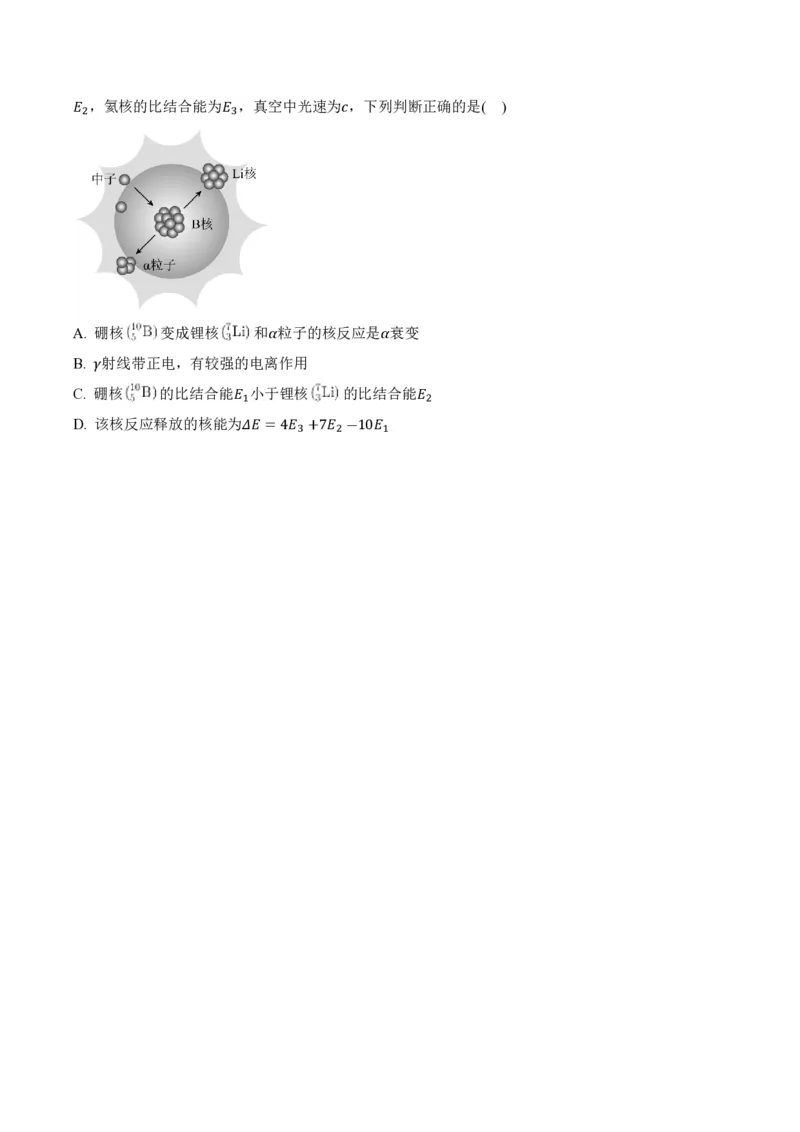 5.3核力和结合能（举一反三讲义）（原卷版）_2026高考物理_222026版物理《高考一轮复习举一反三》全国版_2026《高中物理&bull;举一反三系列》选修三(RJ)_第五章原子核_举一反三讲义