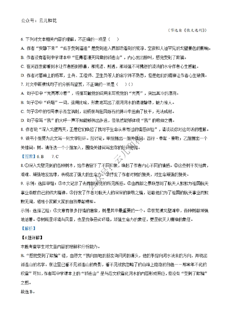 河北省沧州市四县联考2024-2025学年高一上学期11月月考语文试题Word版含解析_2024年12月试卷_1227河北省沧州四县联考2024-2025学年高一上学期11月月考