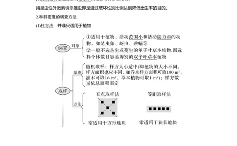 第27讲　种群及其动态_新高考复习资料_2023年新高考复习资料_一轮复习_2023年新高考大一轮复习讲义_2023年高考生物一轮复习讲义（新人教新高考）_赠补充习题_第九单元生物与环境