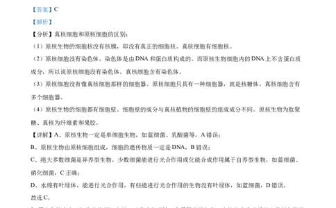 广东省茂名市七校联考2024-2025学年高一下学期2月月考生物试题Word版含解析_2025年03月试卷_0313广东省茂名市七校联盟2024-2025学年高一下学期2月开学联考试题