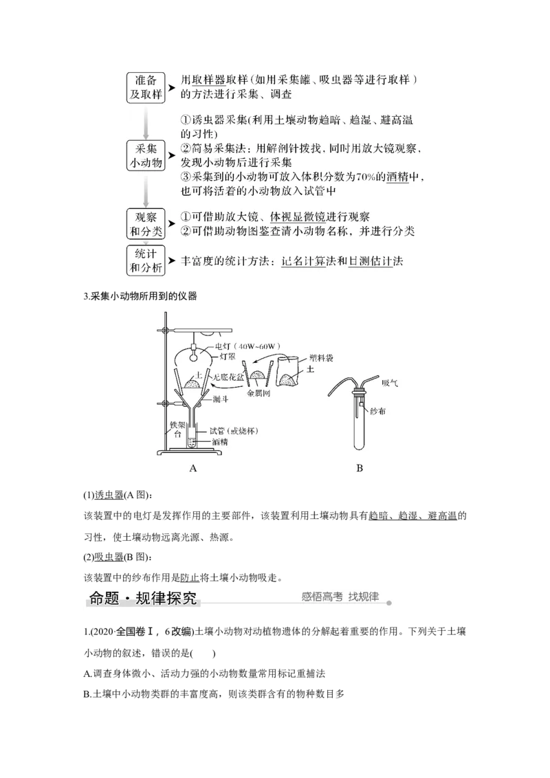第28讲　群落及其演替_新高考复习资料_2023年新高考复习资料_一轮复习_2023年新高考大一轮复习讲义_2023年高考生物一轮复习讲义（新人教新高考）_赠补充习题_第九单元生物与环境