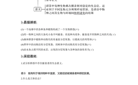 第28讲　群落及其演替_新高考复习资料_2023年新高考复习资料_一轮复习_2023年新高考大一轮复习讲义_2023年高考生物一轮复习讲义（新人教新高考）_赠补充习题_第九单元生物与环境
