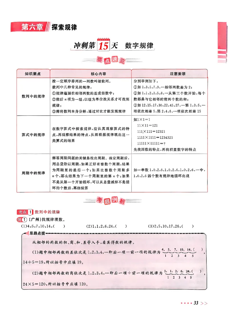 小升初数学《阳光同学冲刺48天》辅导版_小升初冲刺48天（语数英）_小升初数学《阳光同学冲刺48天》