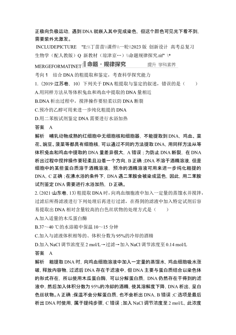 第35讲基因工程及生物技术的安全性与伦理问题_新高考复习资料_2024年新高考复习资料_一轮复习资料_完2024生物步步高大一轮复习（课件+讲义）_另附1套Word版题库_选择性必修3