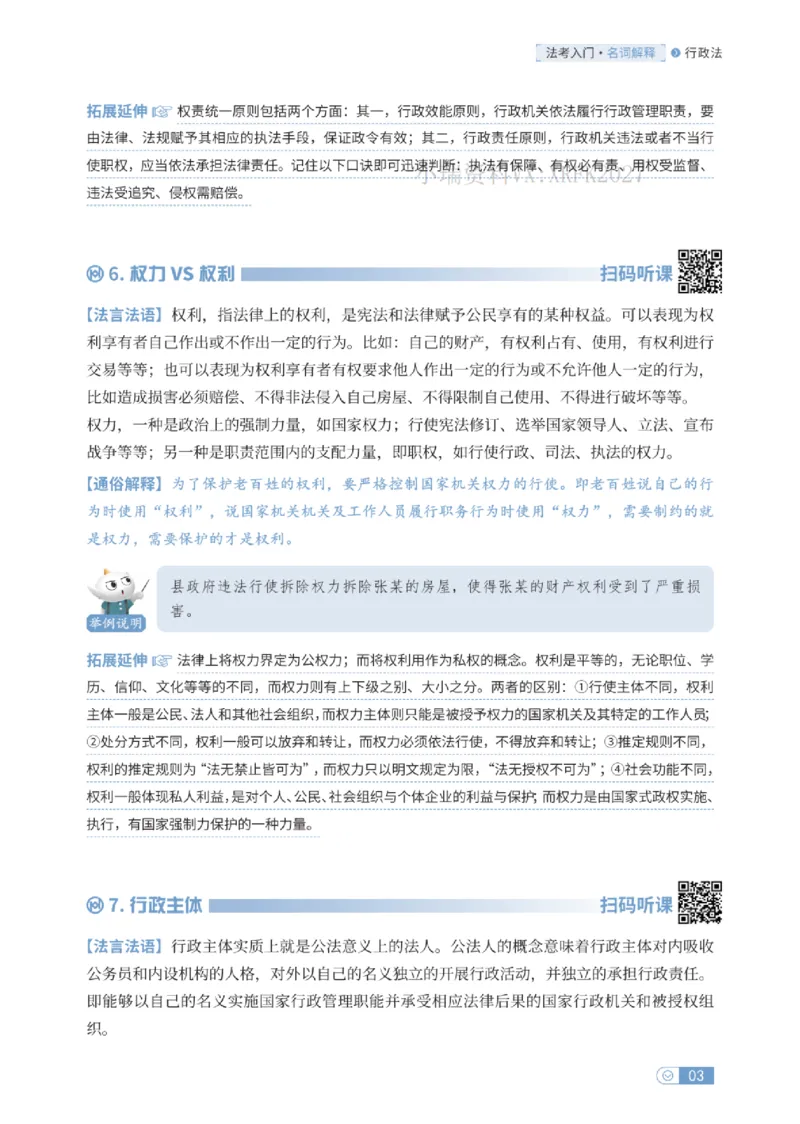法考入门名词解释-行政法_法考真题相关_名词解释篇_讲义