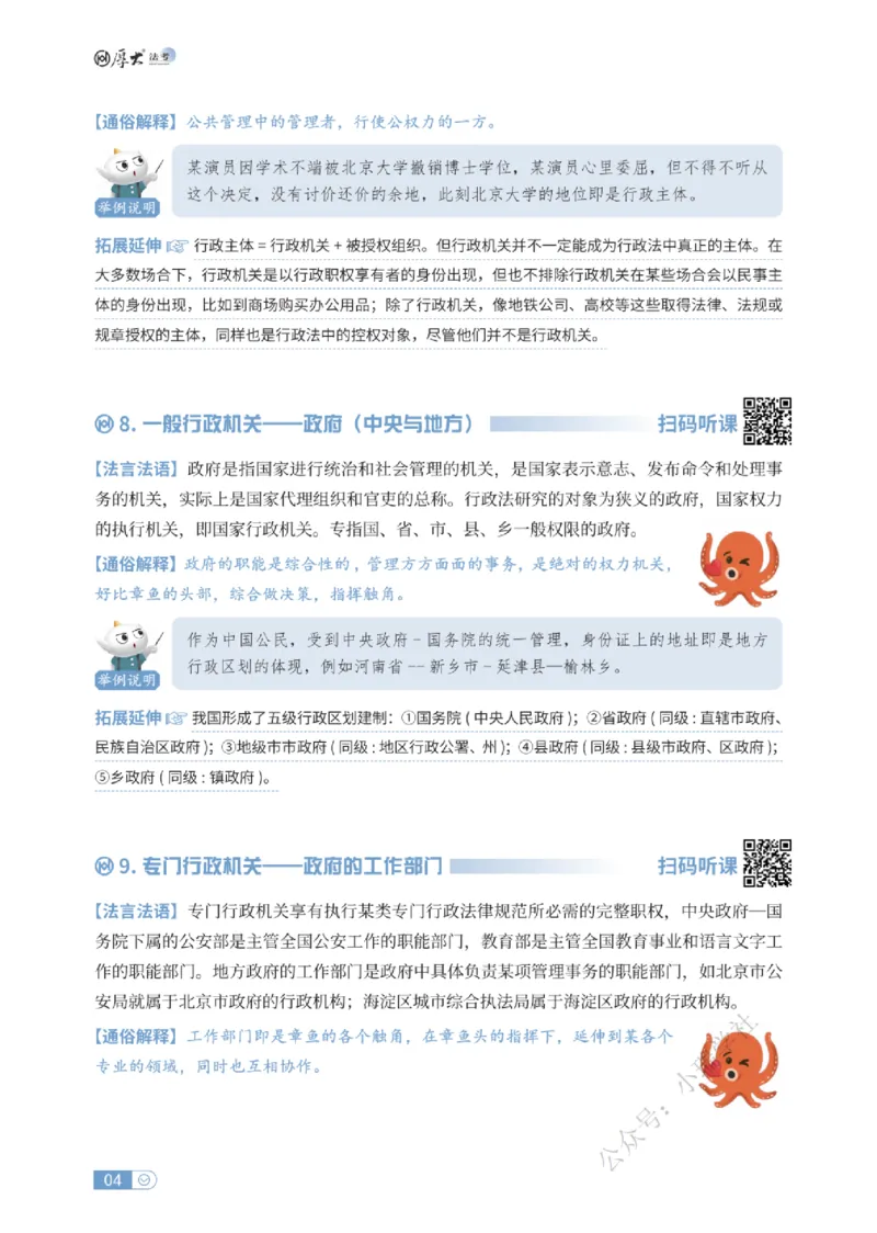 法考入门名词解释-行政法_法考真题相关_名词解释篇_讲义