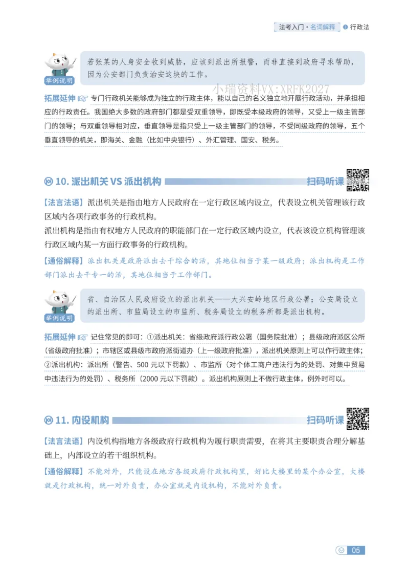 法考入门名词解释-行政法_法考真题相关_名词解释篇_讲义