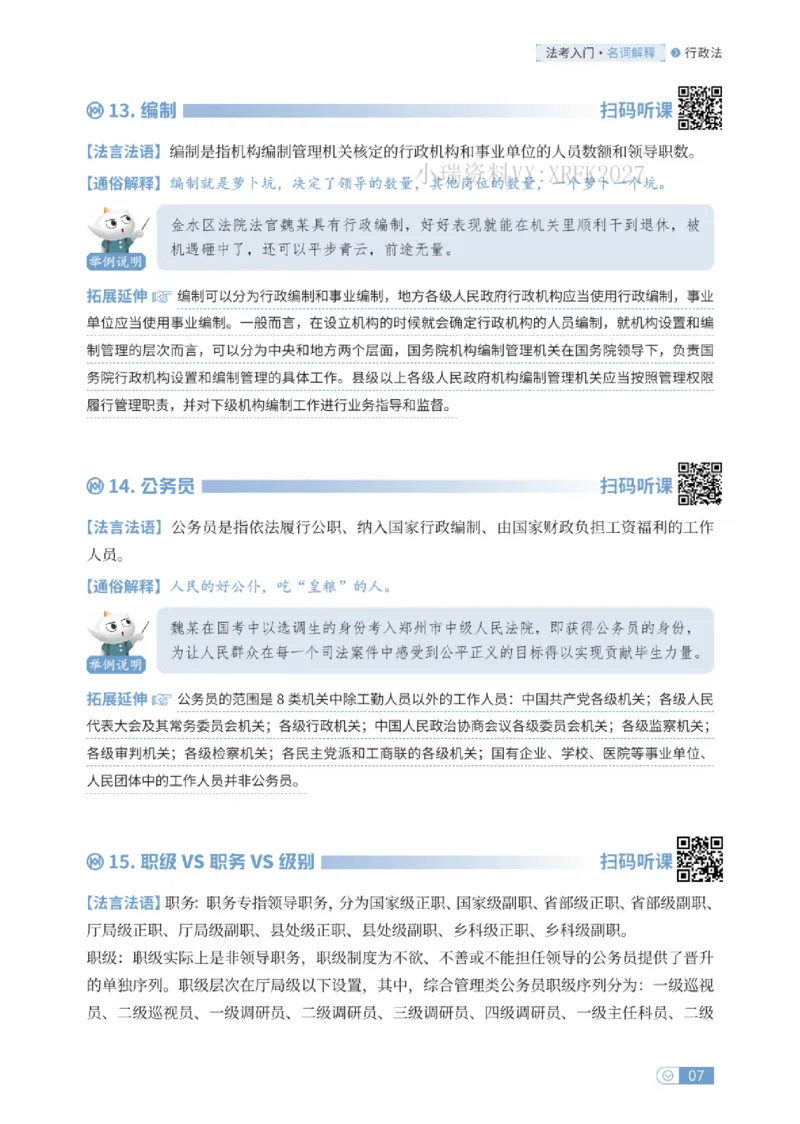 法考入门名词解释-行政法_法考真题相关_名词解释篇_讲义