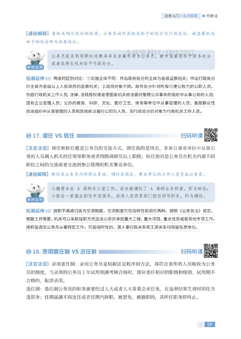 法考入门名词解释-行政法_法考真题相关_名词解释篇_讲义