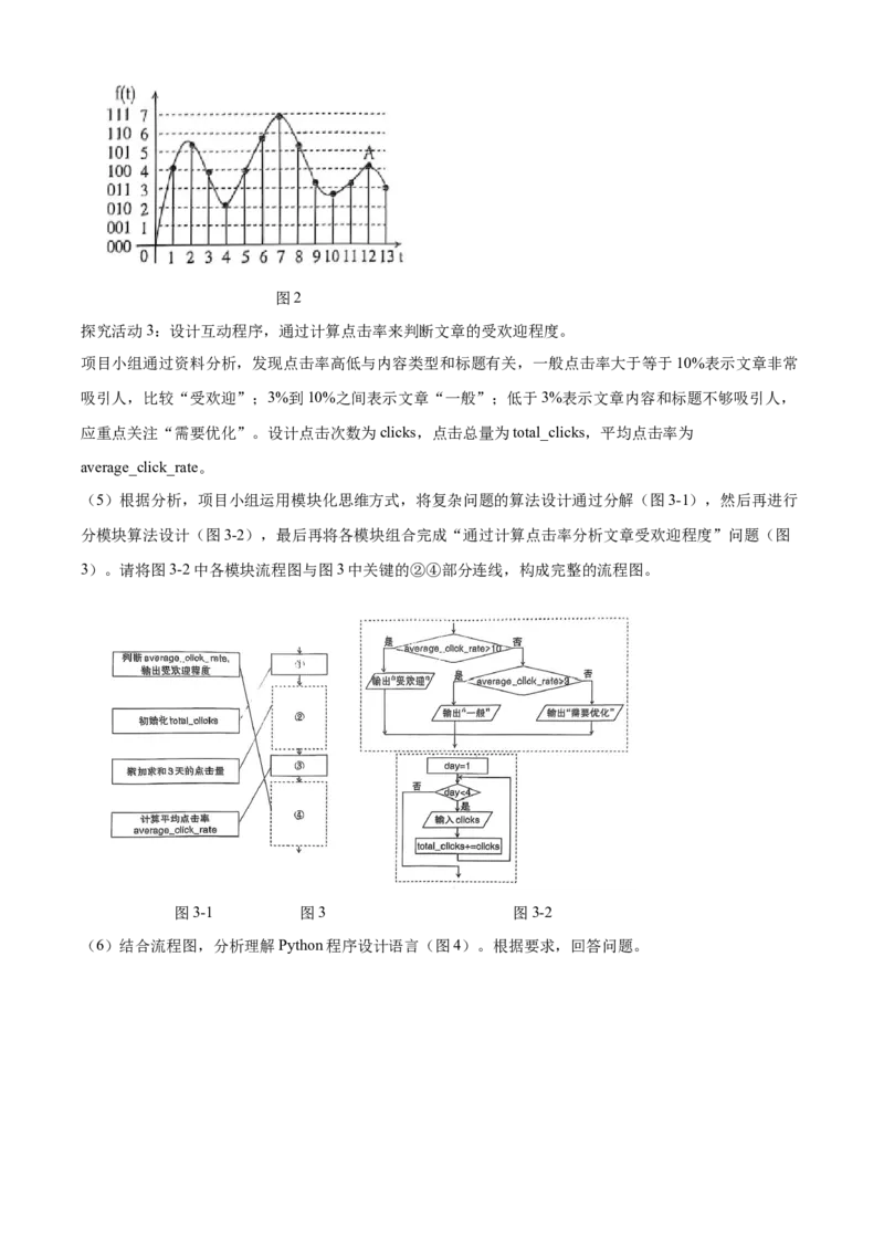 山西省太原市2024-2025学年高一上学期期末信息技术试题Word版无答案_2025年03月试卷_0316山西省太原市2024-2025学年高一上学期期末考试