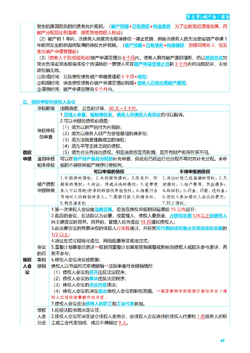 ⒍2026详细版三色笔记-商经-151页_26法考-三色笔记-最新版
