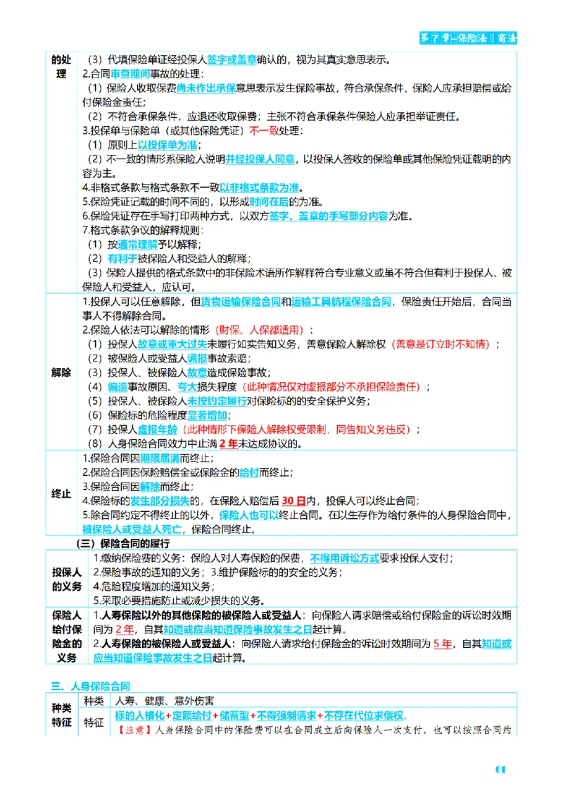 ⒍2026详细版三色笔记-商经-151页_26法考-三色笔记-最新版