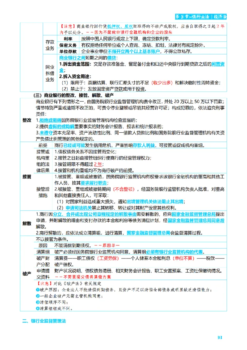 ⒍2026详细版三色笔记-商经-151页_26法考-三色笔记-最新版