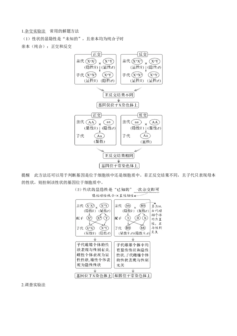 考向11伴性遗传和人类遗传病-备战2023年高考生物一轮复习考点微专题（全国通用）（原卷版）(1)_通用版（老高考）复习资料_2023年复习资料_一轮复习