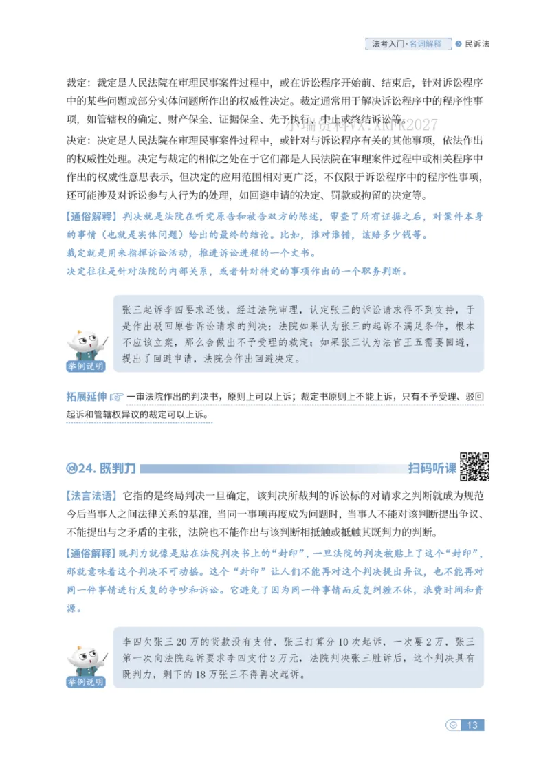 法考入门名词解释-民诉法_法考真题相关_名词解释篇_讲义