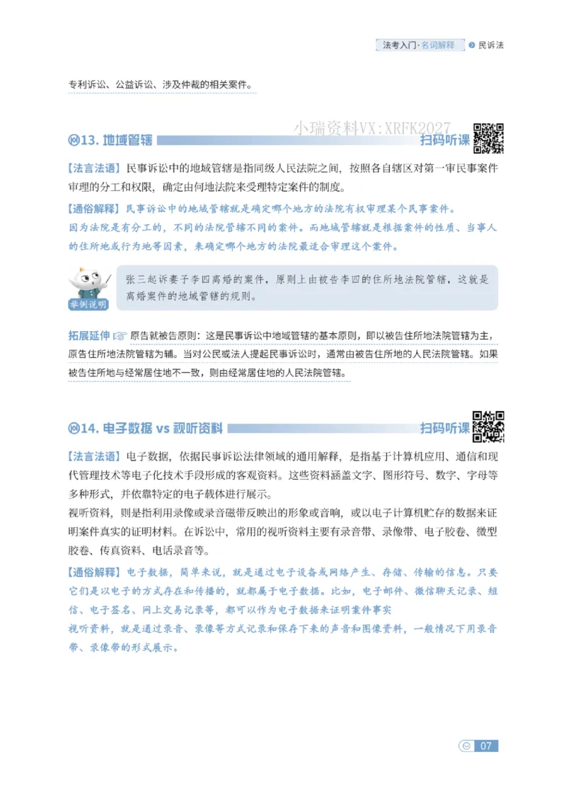 法考入门名词解释-民诉法_法考真题相关_名词解释篇_讲义