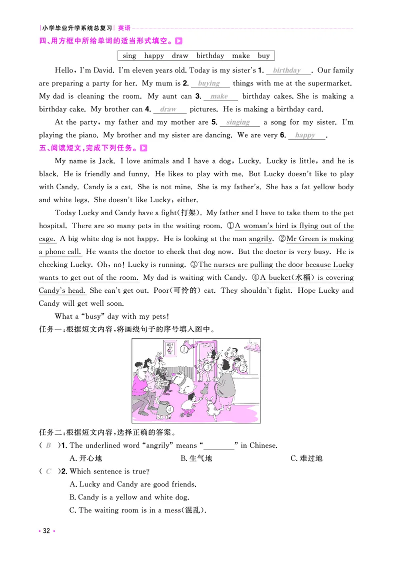主书活页专项-全国教用_小升初考点大全（语文英语）_英语《小升初考点大全》