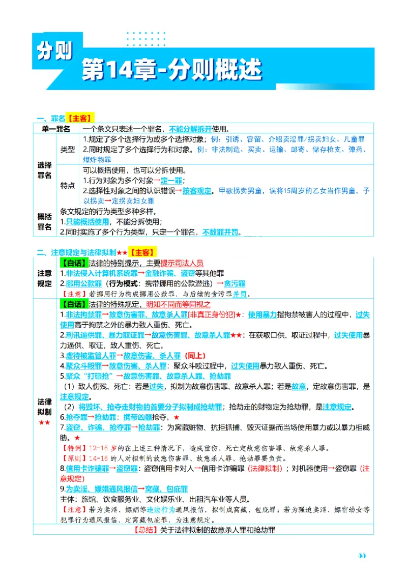 ⒈2026详细版三色笔记-刑法-137页_26法考-三色笔记-最新版