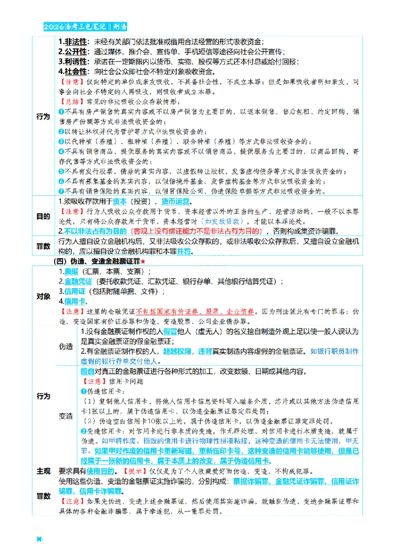 ⒈2026详细版三色笔记-刑法-137页_26法考-三色笔记-最新版