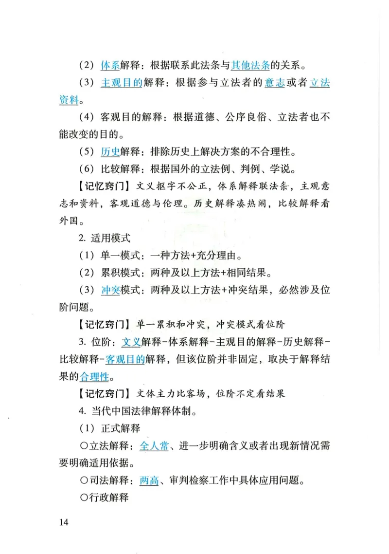 理论默写本_26法考默写本