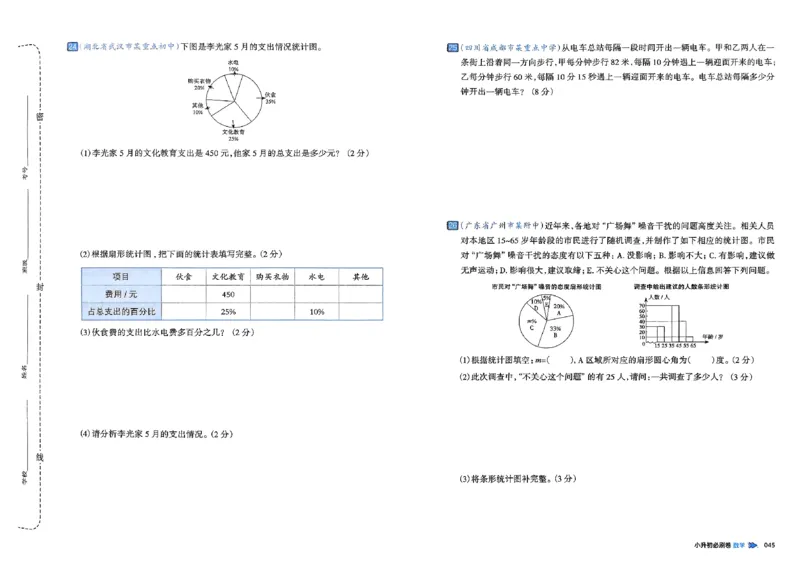 全脑图书2025版小升初数学必刷卷_小升初必刷卷（语数英）