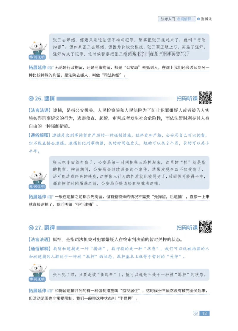 法考入门名词解释-刑诉法_法考真题相关_名词解释篇_讲义