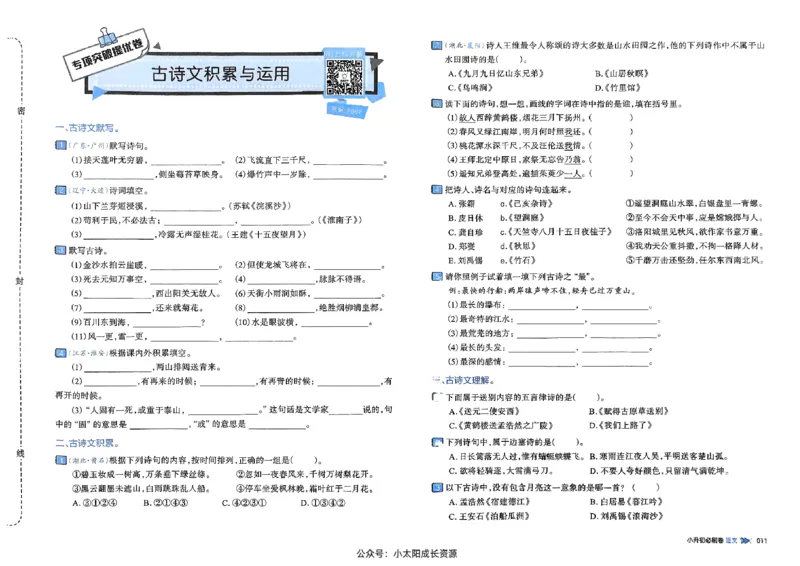 全脑图书2025版小升初语文必刷卷_小升初必刷卷（语数英）