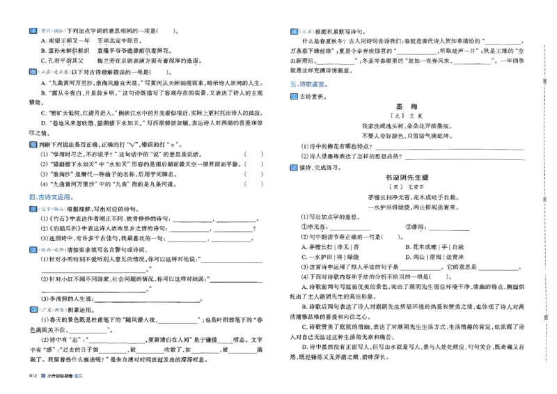 全脑图书2025版小升初语文必刷卷_小升初必刷卷（语数英）