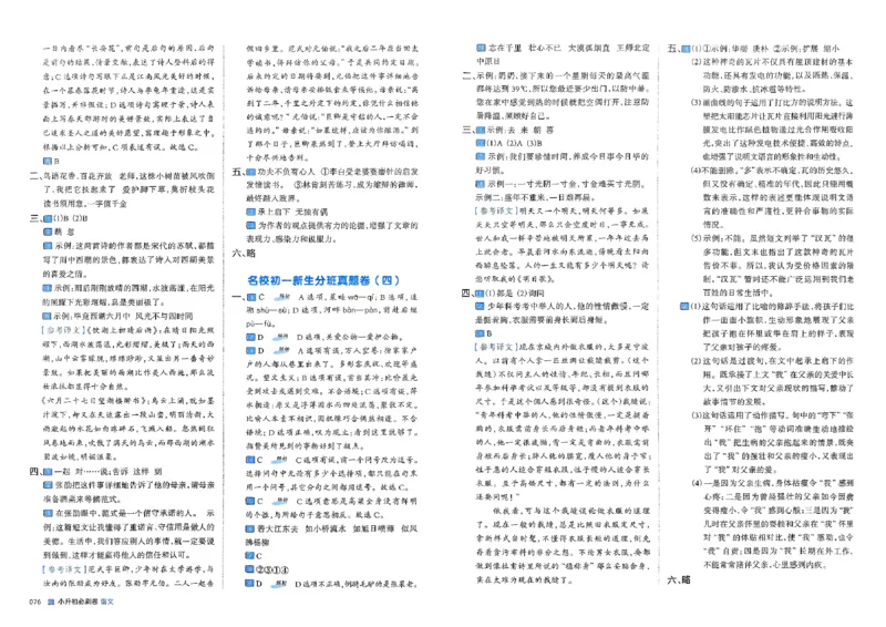 全脑图书2025版小升初语文必刷卷_小升初必刷卷（语数英）