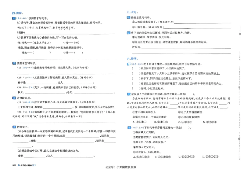 全脑图书2025版小升初语文必刷卷_小升初必刷卷（语数英）