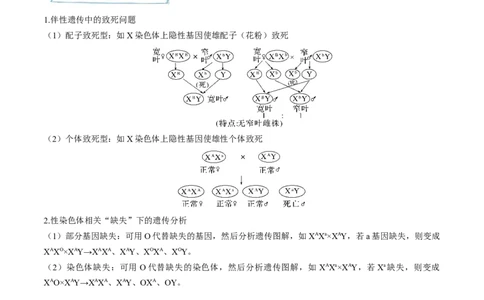 考向11伴性遗传和人类遗传病-备战2023年高考生物一轮复习考点微专题（全国通用）（解析版）(1)_通用版（老高考）复习资料_2023年复习资料_一轮复习