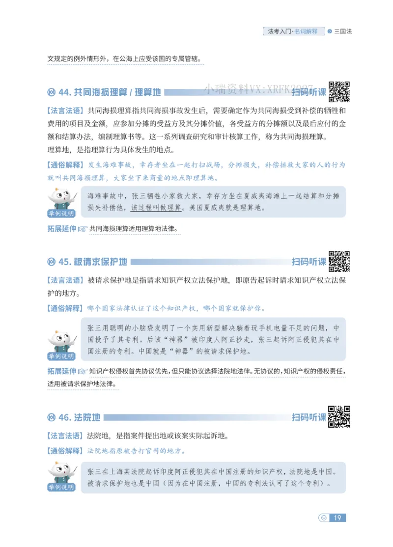 法考入门名词解释-三国法_法考真题相关_名词解释篇_讲义