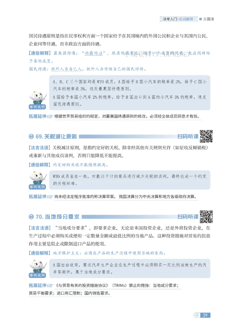法考入门名词解释-三国法_法考真题相关_名词解释篇_讲义