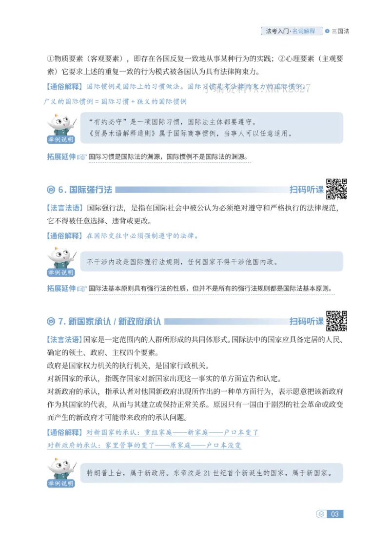 法考入门名词解释-三国法_法考真题相关_名词解释篇_讲义