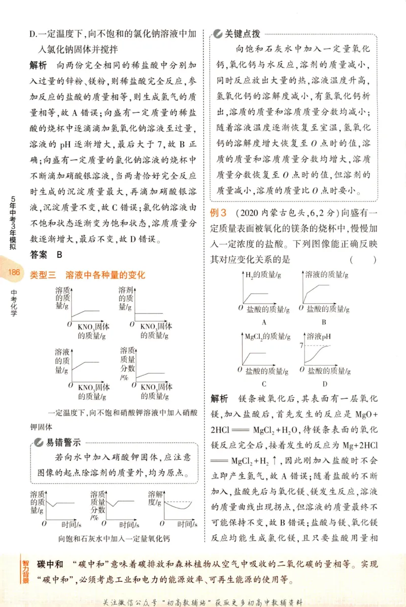 2023版《5年中考3年模拟》中考化学知识清单_53中考总复习_2023版