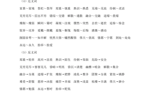 第八单元核心知识点_6上语文-保存转存之后查看_10单元知识总结部编六上语文