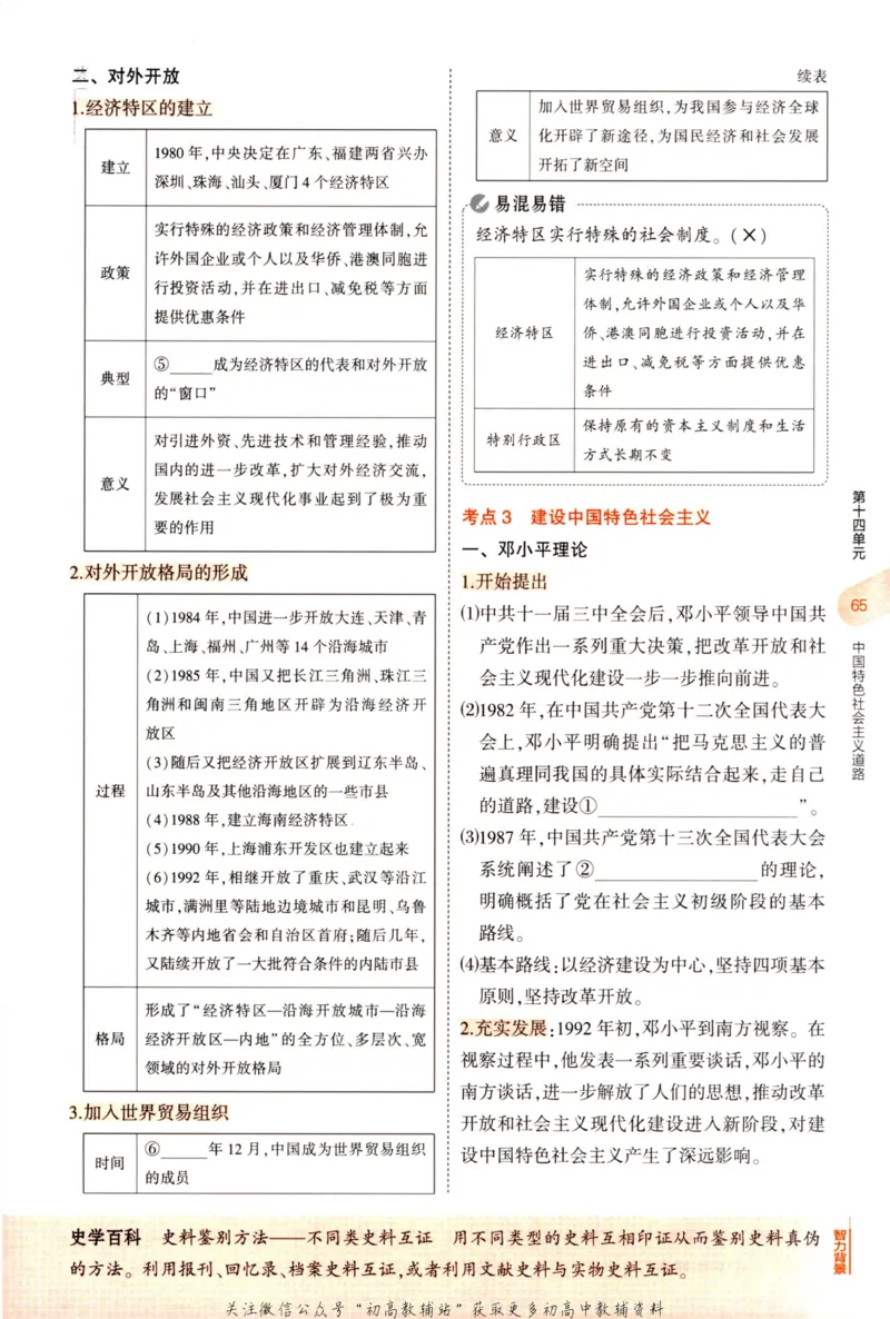 2023版《5年中考3年模拟》中考历史_53中考总复习_2023版