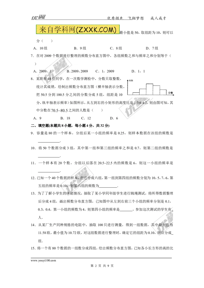 第5章复习2_湘教版初中数学课件_数学湘教版8下教案PPT课件配套资料_数学湘教版初中8年级下册习题试题_同步练习