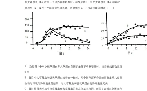 课时35群落的结构和演替-2023年高考生物一轮复习小题多维练（解析版）_通用版（老高考）复习资料_2023年复习资料_一轮复习_2023年高考生物一轮复习小题多维练（全国通用）