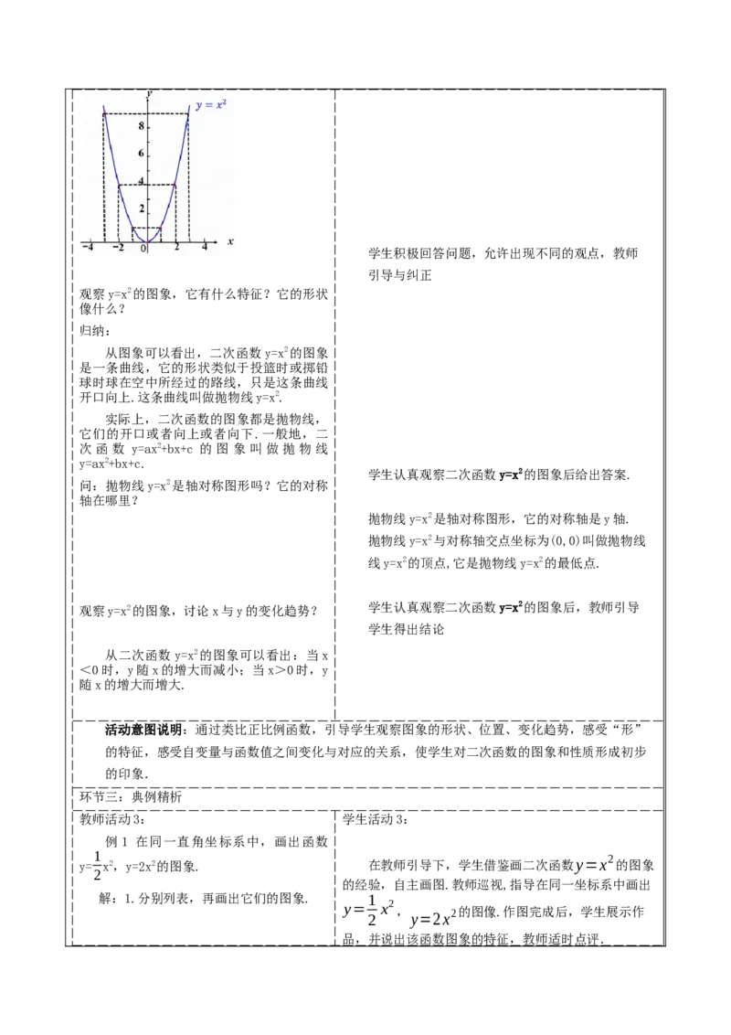 22.1.2二次函数y=ax^2的图象与性质_人教版数学九年级上册_版本二_九年级数学上册（人教版）_大单元教学课件+教学设计-U42_第二十二章二次函数
