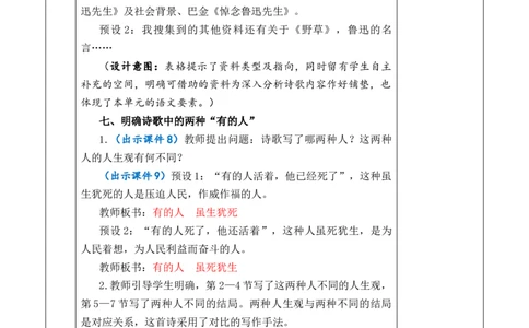 28有的人&mdash;&mdash;纪念鲁迅有感教案_6上语文-保存转存之后查看_03第1套课件+教案配套部编六上语文_8第八单元_28有的人&mdash;&mdash;纪念鲁迅有感