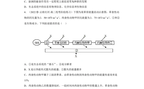 解密16生态系统及其稳定性（分层训练)（原版卷）_新高考复习资料_2023年新高考复习资料_二轮复习_高频考点解密2023年高考生物二轮复习讲义+分层训练（全国通用）288808838