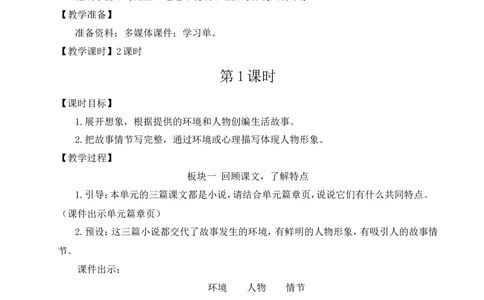 习作：笔尖流出的故事教案_6上语文-保存转存之后查看_04第2套课件+教案配套部编六上语文_4第四单元_习作：笔尖流出的故事