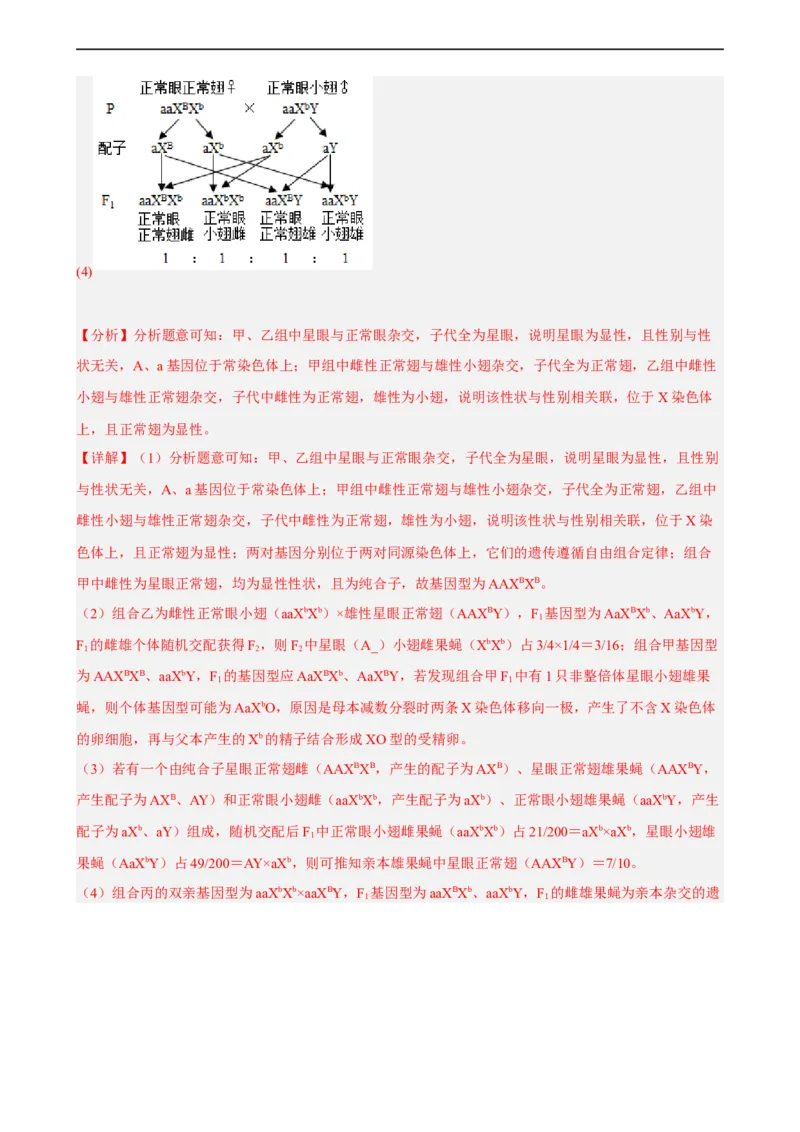 解密06遗传的基本规律（分层训练)（解析版）_通用版（老高考）复习资料_2023年复习资料_二轮复习_高频考点解密2023年高考生物二轮复习讲义+分层训练（全国通用）