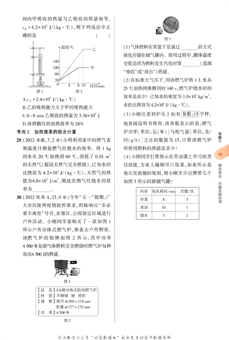 2023版《5年中考3年模拟》中考物理_53中考总复习_2023版
