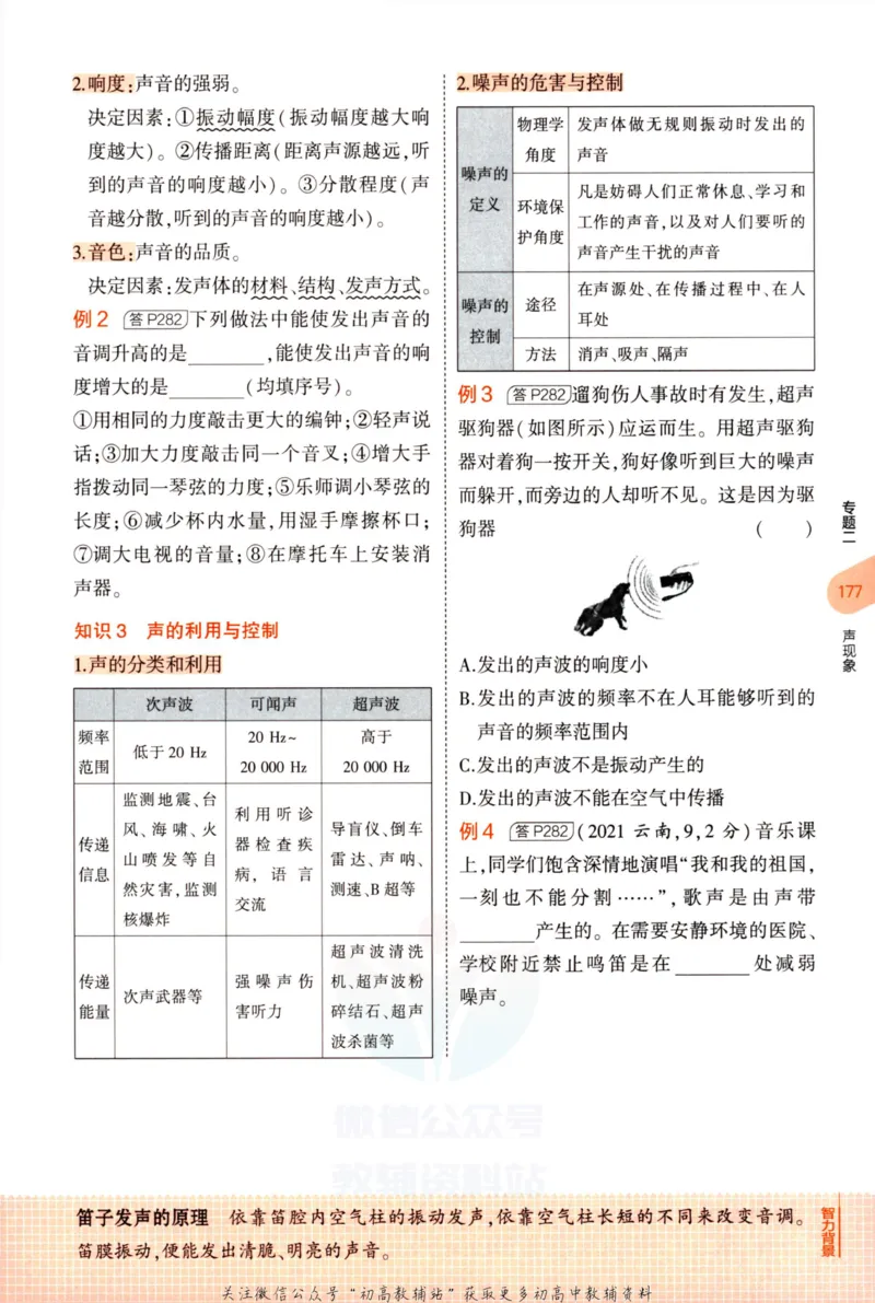 2023版《5年中考3年模拟》中考物理知识清单_53中考总复习_2023版