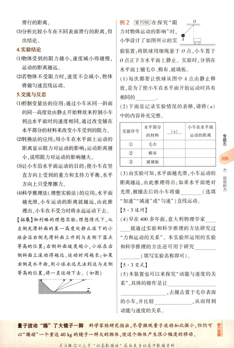 2023版《5年中考3年模拟》中考物理知识清单_53中考总复习_2023版