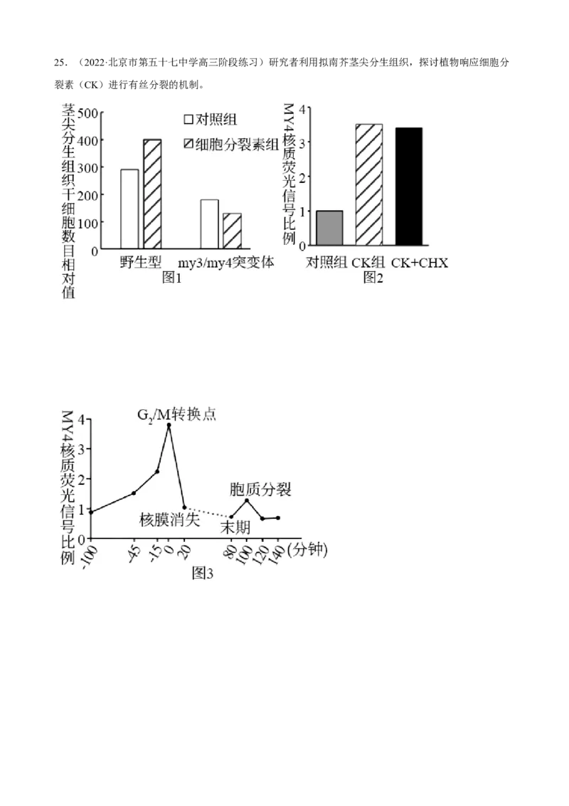 解密14植物生命活动的调节（分层训练)（原卷版）_新高考复习资料_2023年新高考复习资料_二轮复习_高频考点解密2023年高考生物二轮复习讲义+分层训练（全国通用）288808838